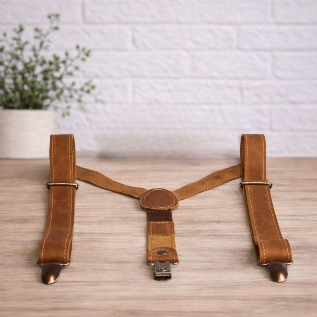 Leather Suspenders