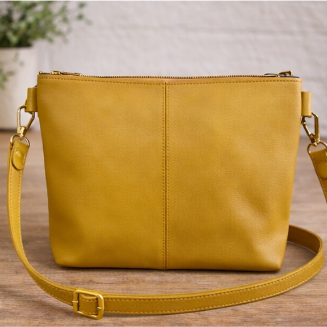 Die Savanna Leo Sling Bag - Geel | Yellow - Image 2