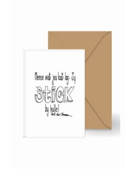 Mini Card ~ Stick