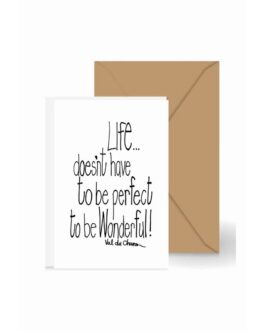 Mini Card ~ Life