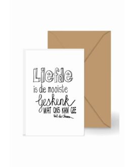 Mini Card ~ Liefde