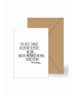 Mini Card ~ People we love