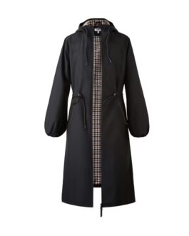 Hooded Rainproof Trech Coat ~ Long