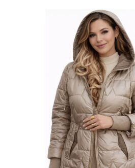 Quilted Jacket Hooded Puffer Coat
