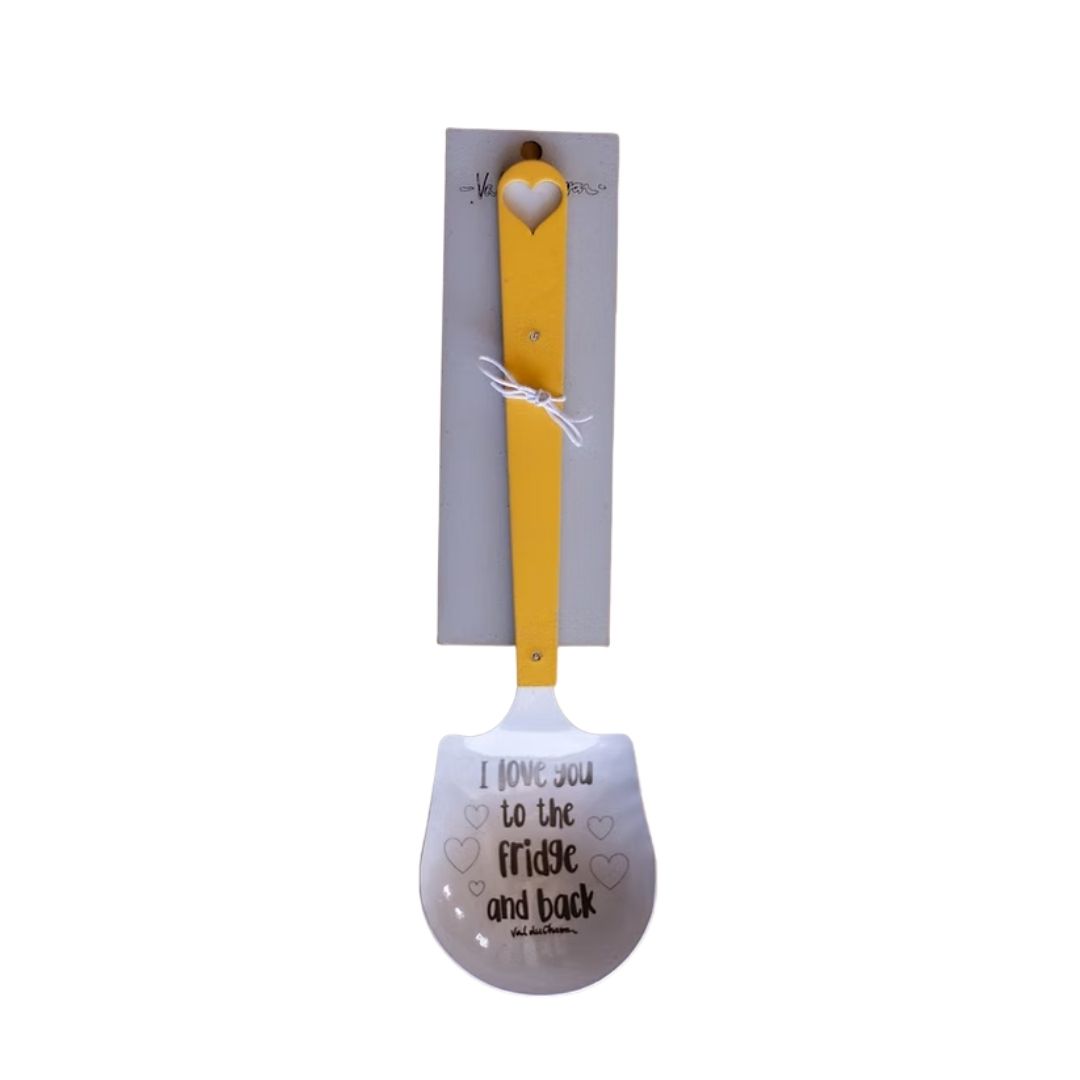 Round Salad Spoon - Image 3
