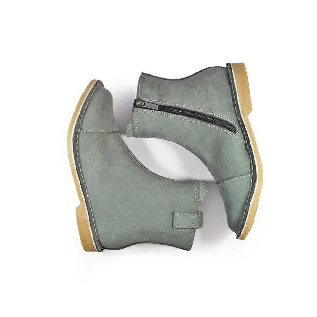 Mia Leather Boot - Image 9