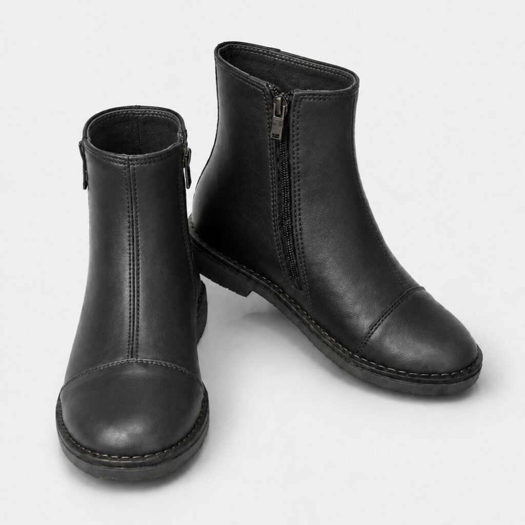 Mia Leather Boot - Image 7
