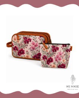 Toiletry & Make-Up Bag Combo