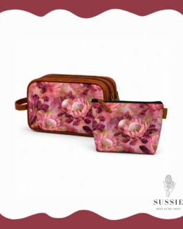 Toiletry & Make-Up Bag Combo