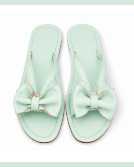 Bow Detail Sandal ~ Mint