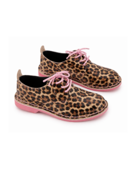 Leopard Print Vellies ~ Pink