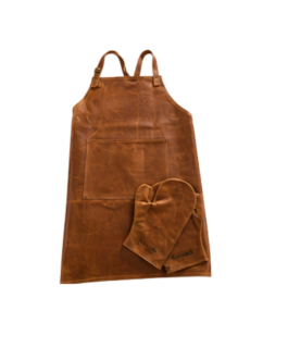 Leather Apron & Glove